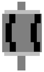 圖四  4段式斜極V型轉子結構示意圖